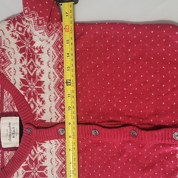 Abercrombie & Fitch Holiday Sweater Youth Size Large - Picture 8 of 8